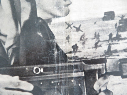 THE LONGEST DAY - A ITALIAN FOTOBUSTA POSTER RICHARD BURTON SEAN CONNERY R1969 - Rendezvous Cinema