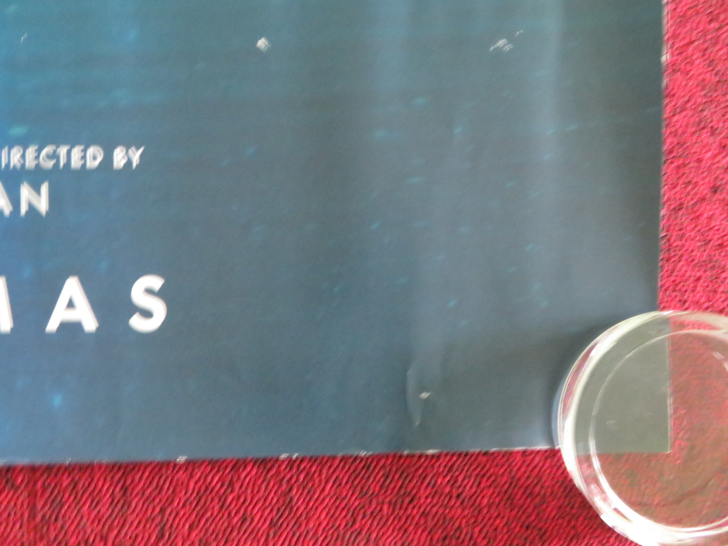 THE LIFE OF CHUCK UK QUAD ROLLED POSTER TOM HIDDLESTON MARK HAMILL S. KING 2024