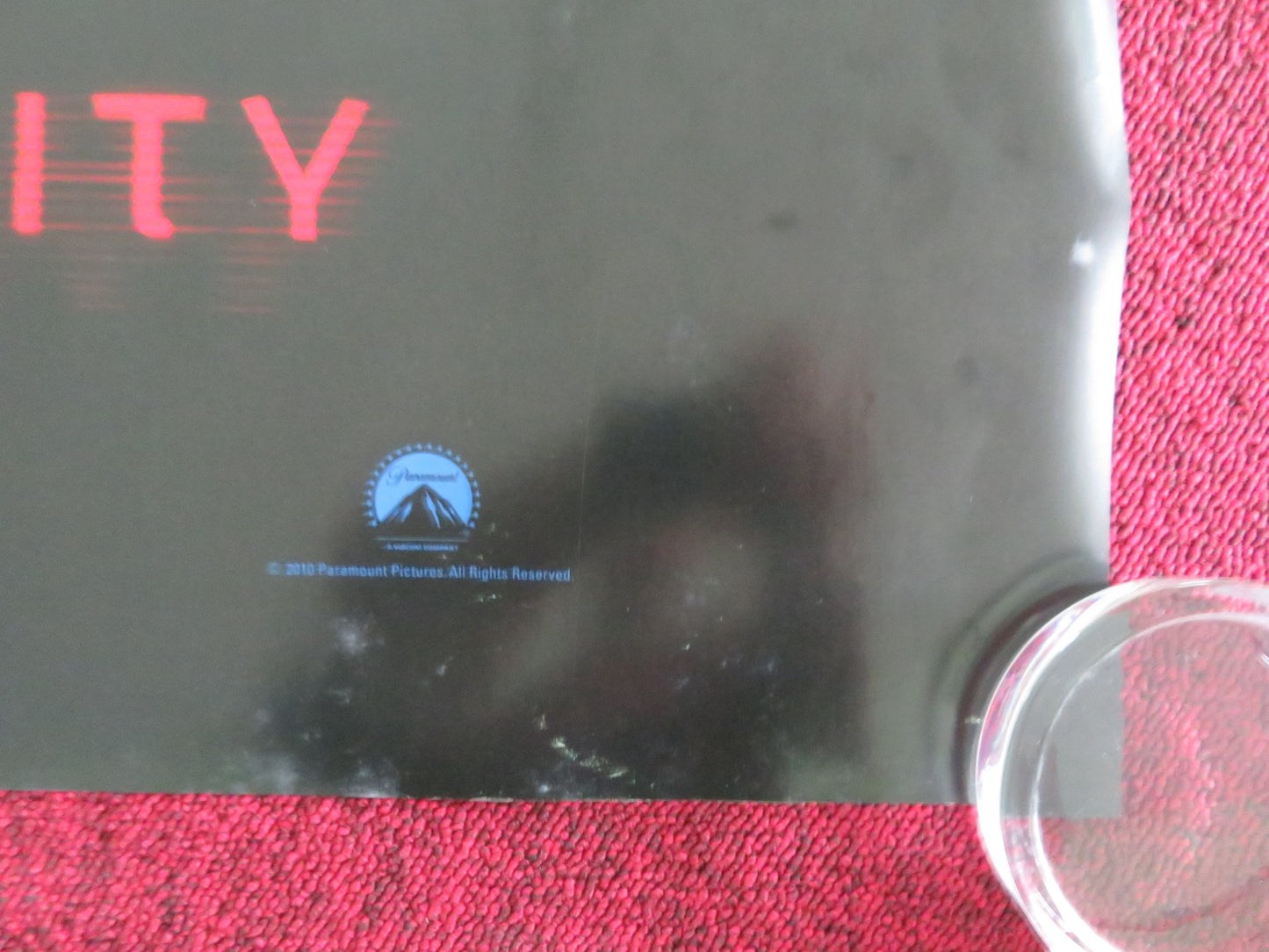 PARANORMAL ACTIVITY 2 UK QUAD ROLLED POSTER BRIAN BOLAND MOLLY EPHRAIM 2010