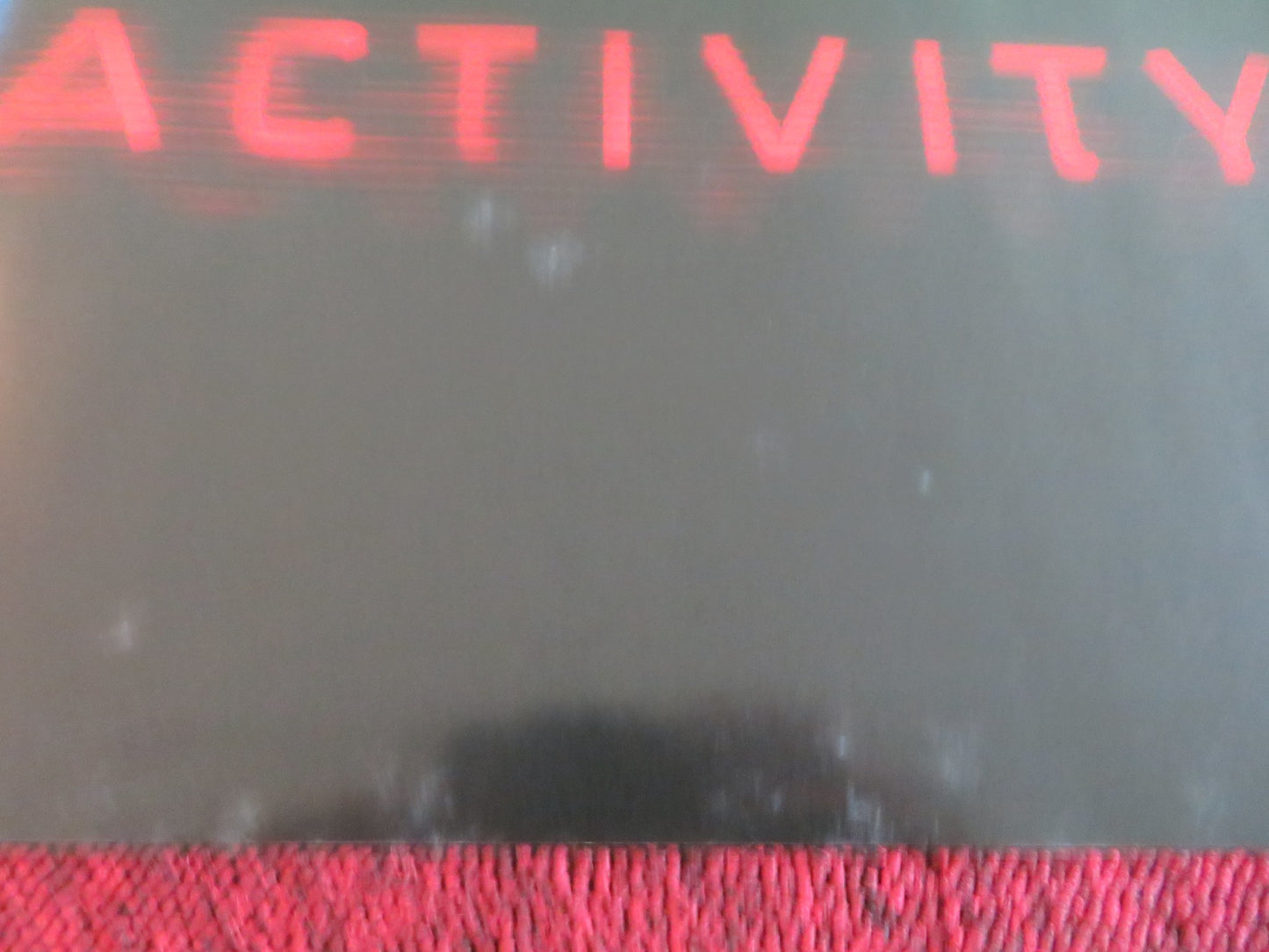 PARANORMAL ACTIVITY 2 UK QUAD ROLLED POSTER BRIAN BOLAND MOLLY EPHRAIM 2010