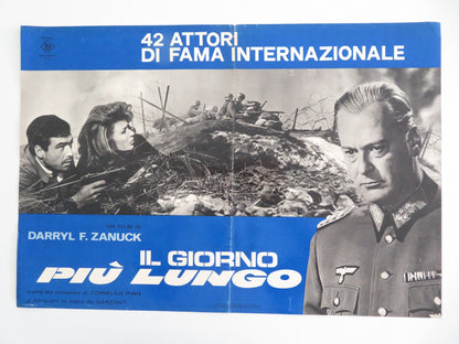 THE LONGEST DAY - G ITALIAN FOTOBUSTA POSTER RICHARD BURTON SEAN CONNERY R1969 - Rendezvous Cinema