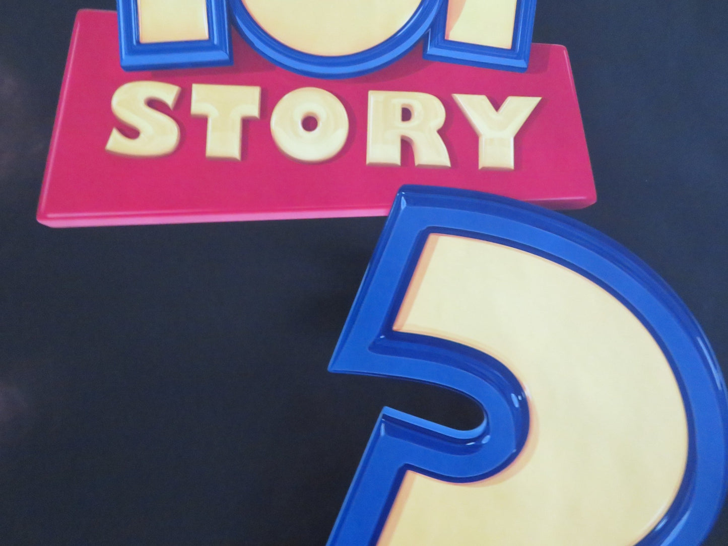 TOY STORY 3 - B UK QUAD ROLLED POSTER DISNEY TOM HANKS TIM ALLEN 2010