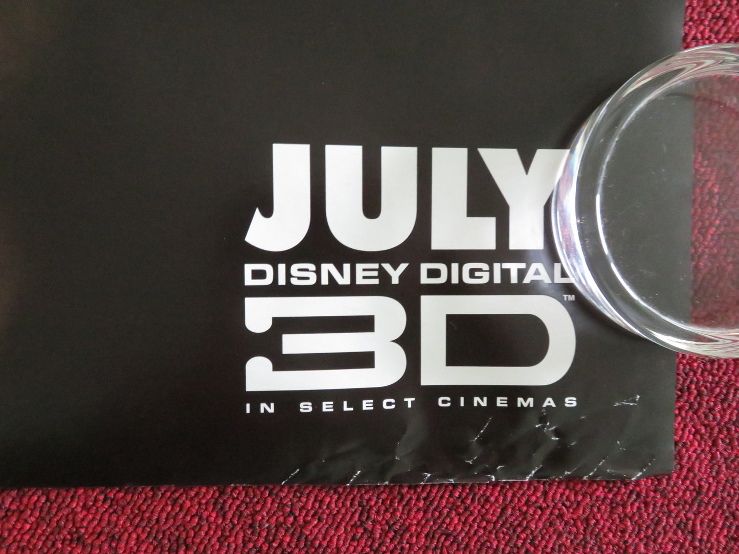 TOY STORY 3 - B UK QUAD ROLLED POSTER DISNEY TOM HANKS TIM ALLEN 2010