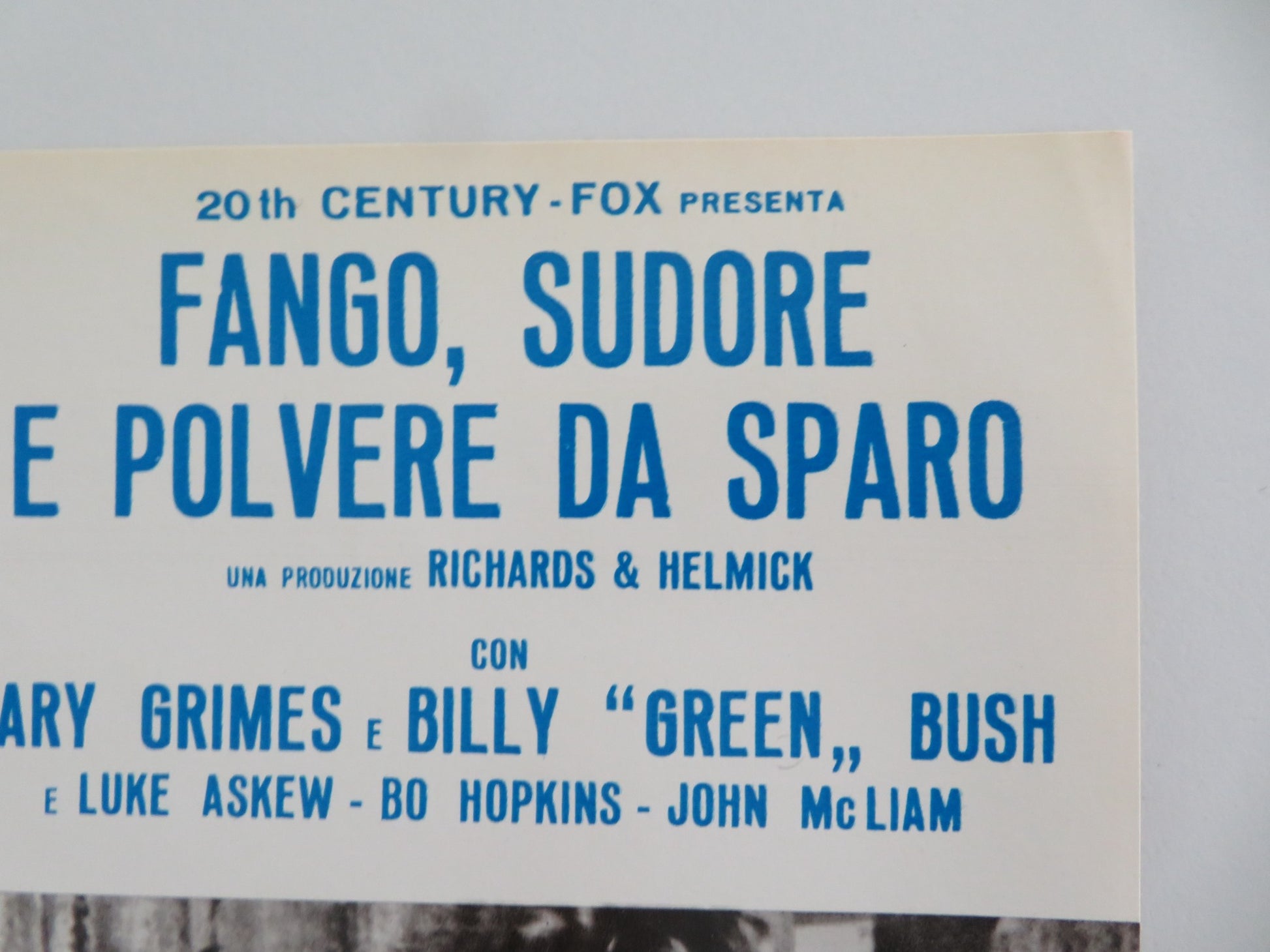 THE CULPEPPER CATTLE CO. ITALIAN FOTOBUSTA POSTER GARY GRIMES GREEN BUSH 1972 - Rendezvous Cinema