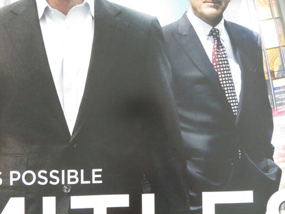 LIMITLESS UK QUAD ROLLED POSTER BRADLEY COOPER ROBERT DE NIRO 2011
