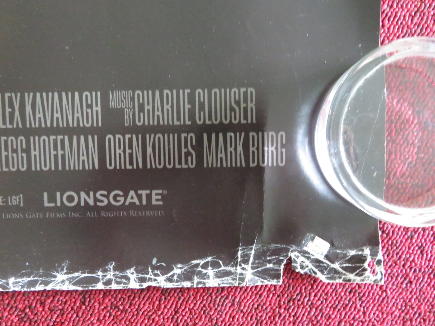 SAW VI UK QUAD ROLLED POSTER COSTAS MANDYLOR MARK ROLSTON 2009