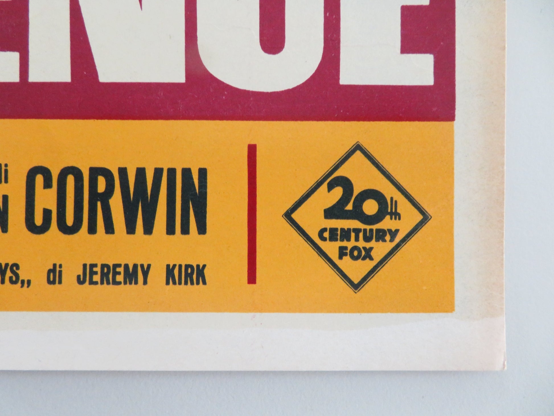 MADISON AVENUE - J ITALIAN FOTOBUSTA POSTER DANA ANDREWS ELEANOR PARKER 1961 - Rendezvous Cinema