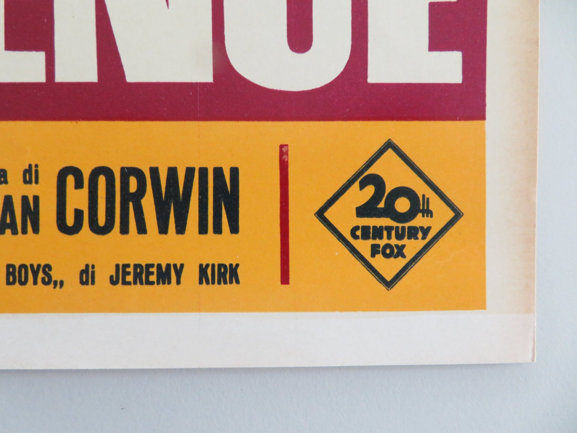 MADISON AVENUE - L ITALIAN FOTOBUSTA POSTER DANA ANDREWS ELEANOR PARKER 1961 - Rendezvous Cinema