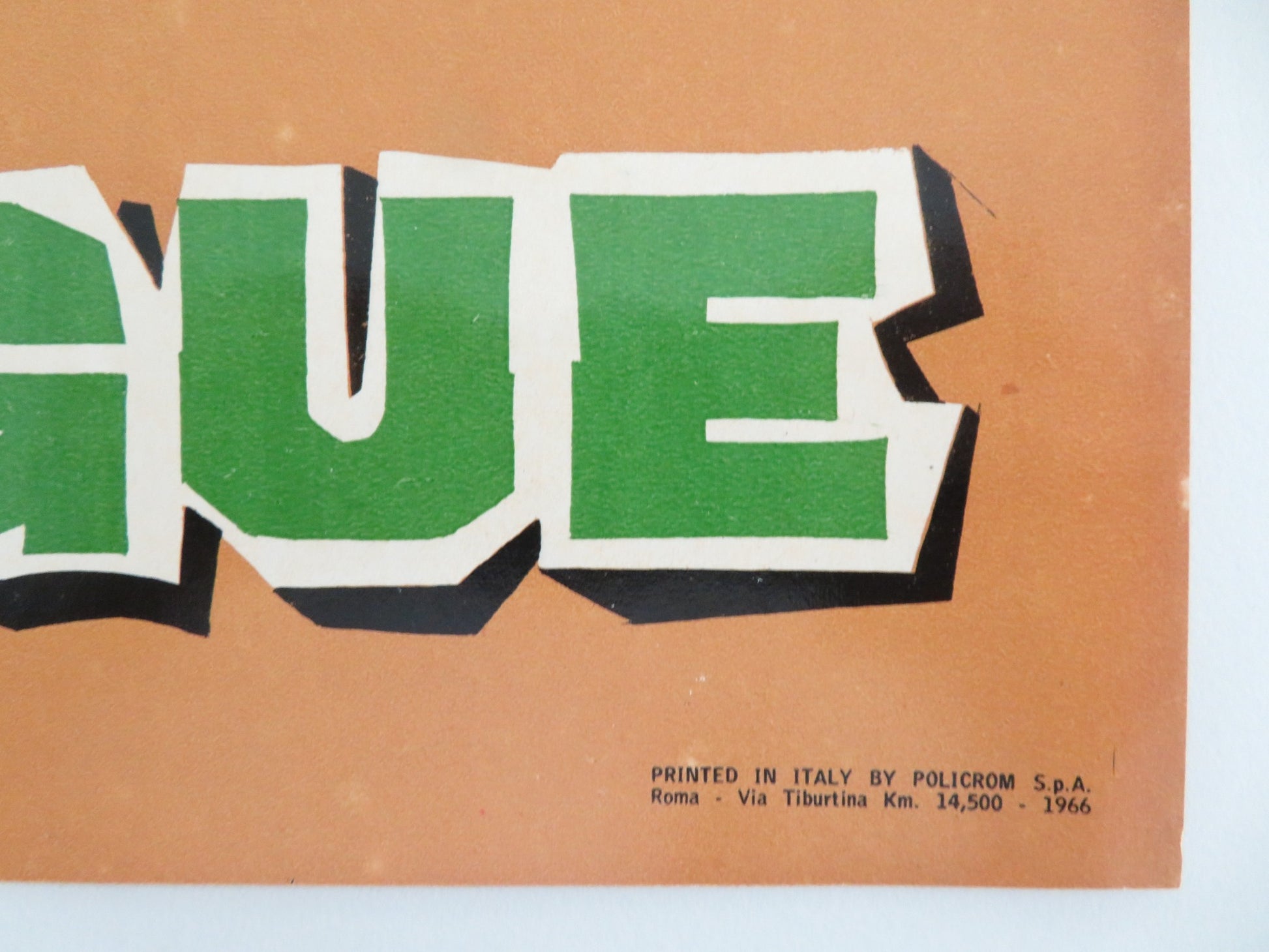 GUN FURY - A ITALIAN FOTOBUSTA POSTER ROCK HUDSON DONNA REED R1966 - Rendezvous Cinema