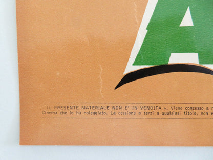 GUN FURY - C ITALIAN FOTOBUSTA POSTER ROCK HUDSON DONNA REED R1966 - Rendezvous Cinema