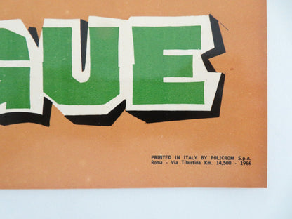 GUN FURY - C ITALIAN FOTOBUSTA POSTER ROCK HUDSON DONNA REED R1966 - Rendezvous Cinema