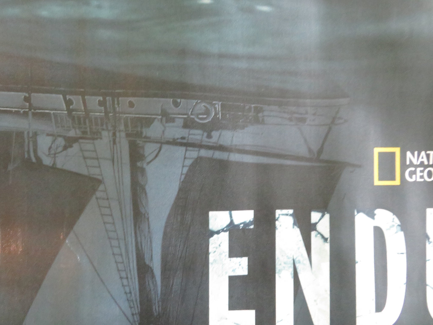 ENDURANCE UK QUAD ROLLED POSTER DAN SNOW N. VINCENT NATIONAL GEOGRAPHIC 2024