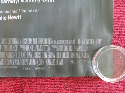 ENDURANCE UK QUAD ROLLED POSTER DAN SNOW N. VINCENT NATIONAL GEOGRAPHIC 2024