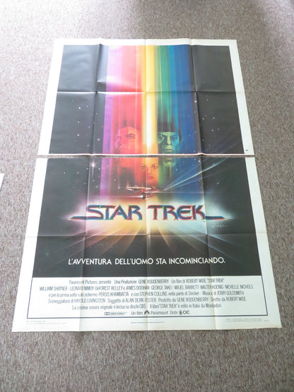 STAR TREK: THE MOTION PICTURE ITALIAN 4 FOGLIO POSTER WILLIAM SHATNER NIMOY 1980 - Rendezvous Cinema