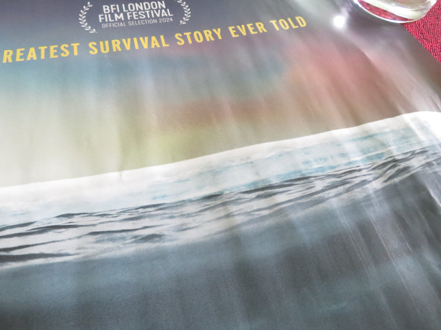 ENDURANCE UK QUAD ROLLED POSTER DAN SNOW N. VINCENT NATIONAL GEOGRAPHIC 2024