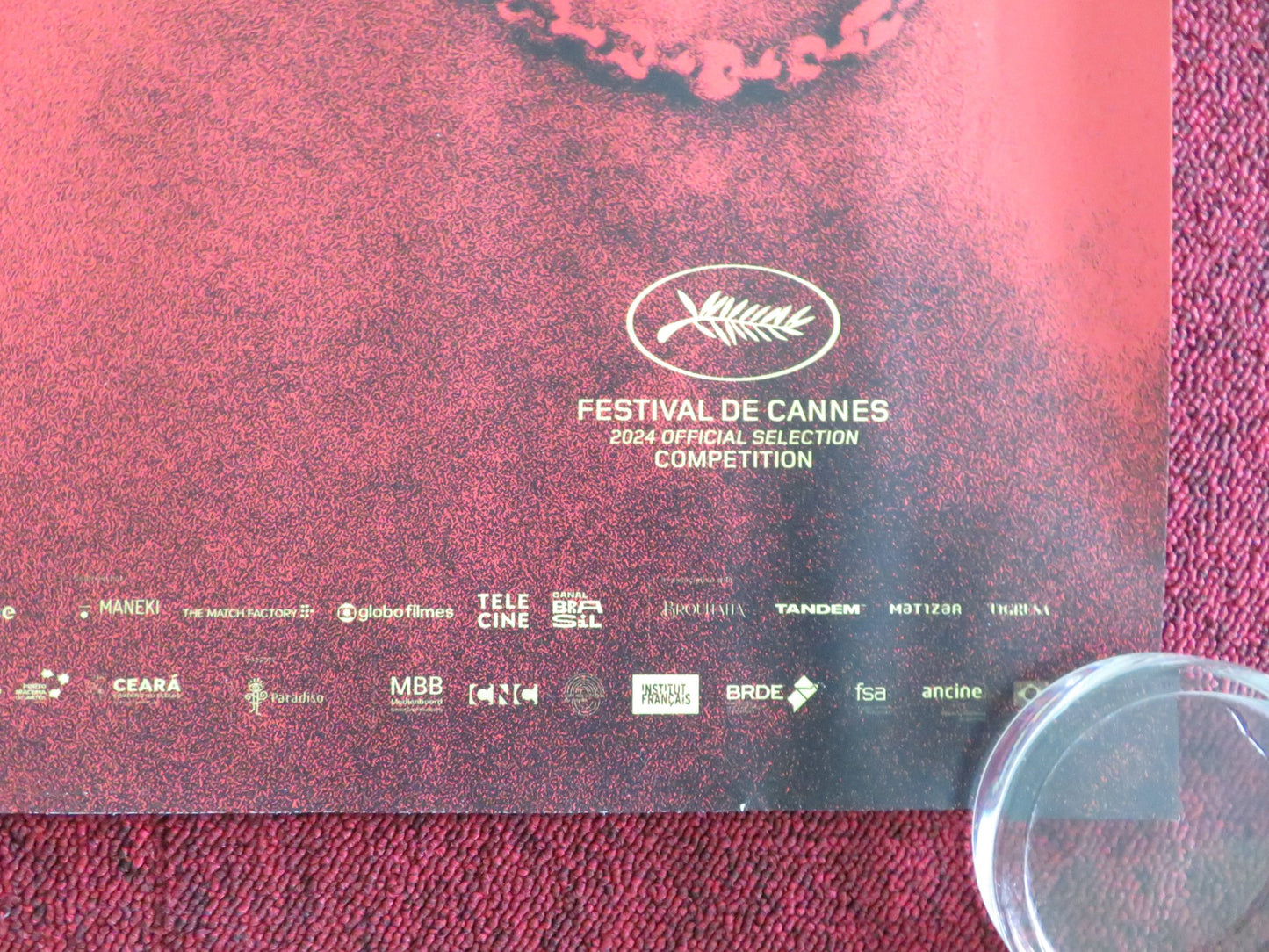 MOTEL DESTINO UK QUAD ROLLED POSTER IAGO XAVIER NATALY ROCHA 2024