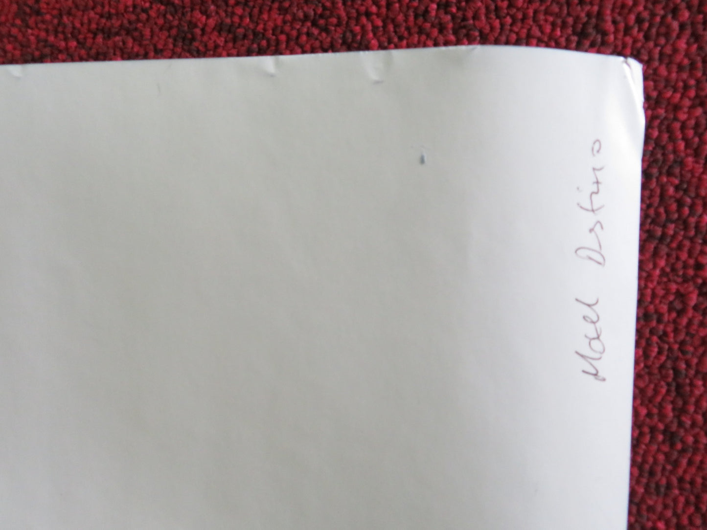 MOTEL DESTINO UK QUAD ROLLED POSTER IAGO XAVIER NATALY ROCHA 2024