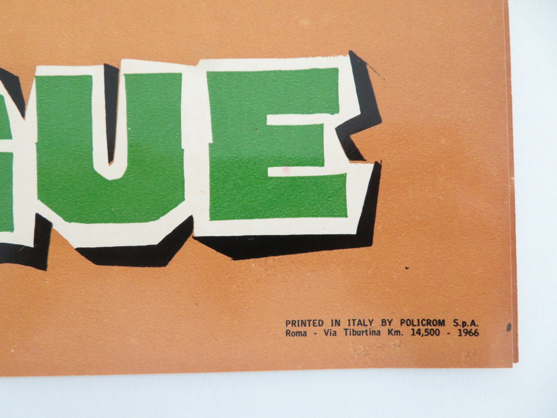 GUN FURY - E ITALIAN FOTOBUSTA POSTER ROCK HUDSON DONNA REED R1966 - Rendezvous Cinema