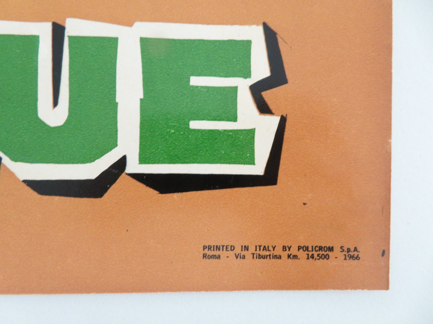 GUN FURY - F ITALIAN FOTOBUSTA POSTER ROCK HUDSON DONNA REED R1966 - Rendezvous Cinema