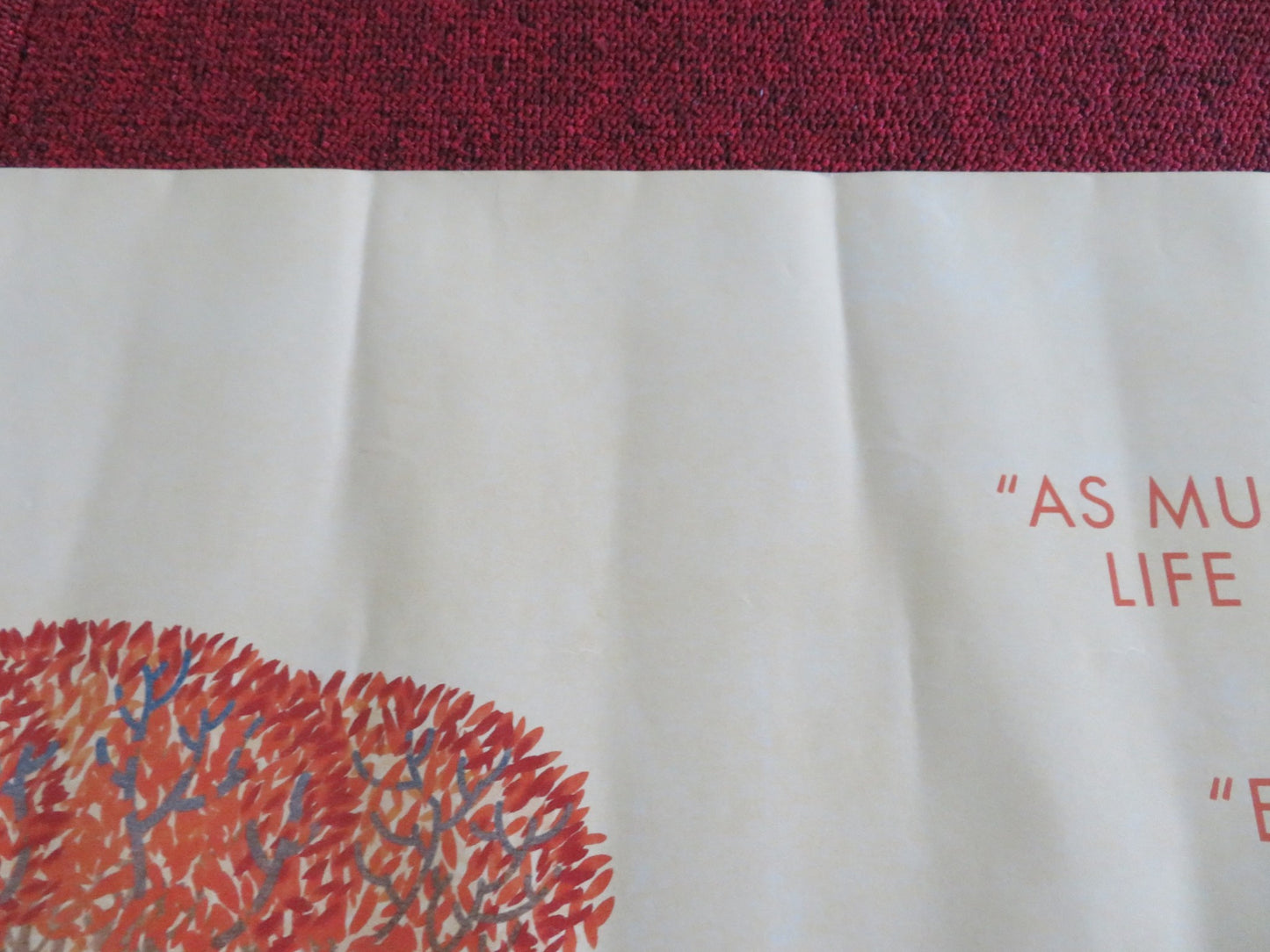 DYING UK QUAD ROLLED POSTER LARS EIDINGER CORINNA HARFOUCH 2024