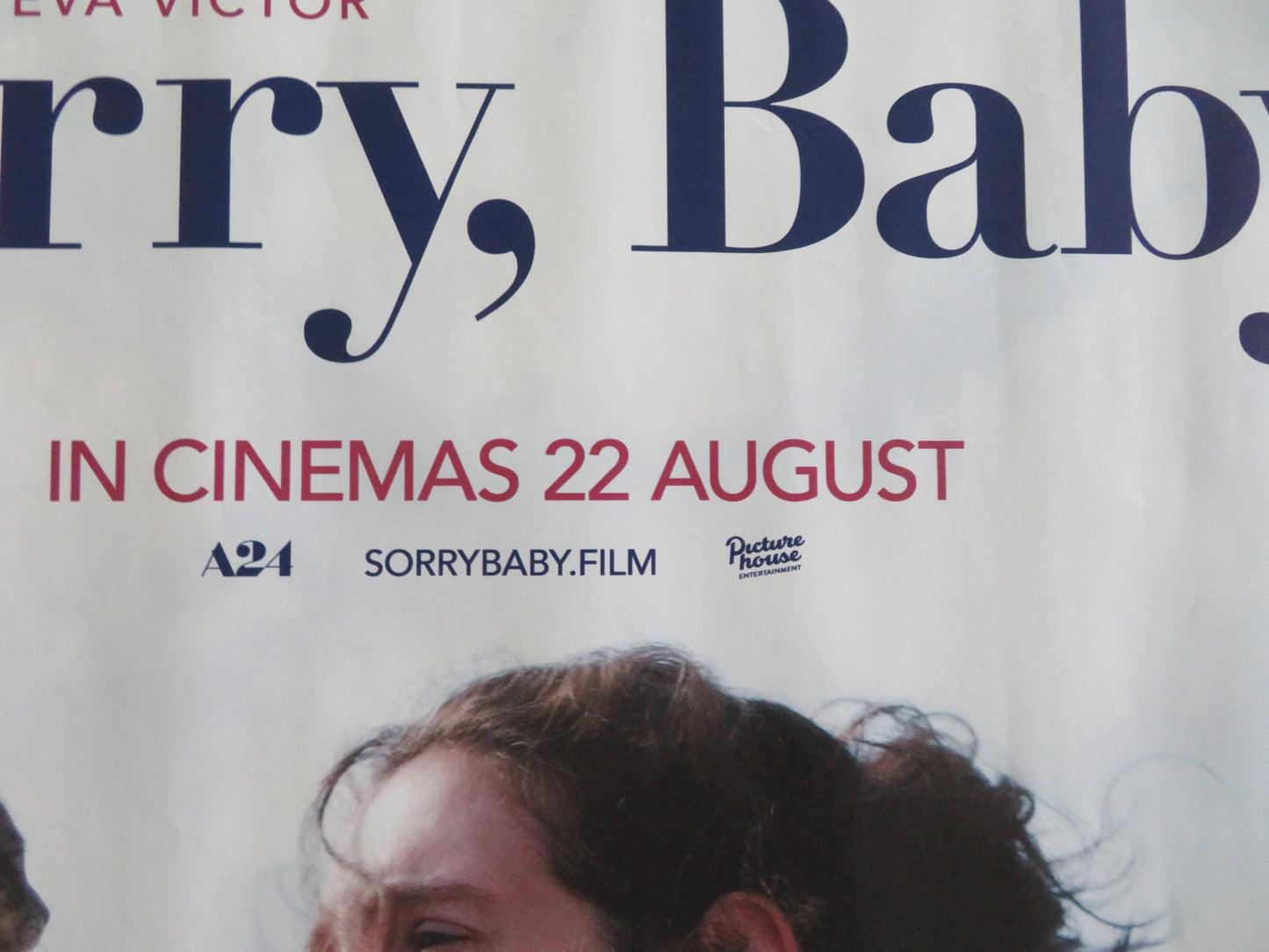 SORRY, BABY UK QUAD ROLLED POSTER EVA VICTOR NAOMI ACKIE 2025