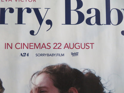 SORRY, BABY UK QUAD ROLLED POSTER EVA VICTOR NAOMI ACKIE 2025