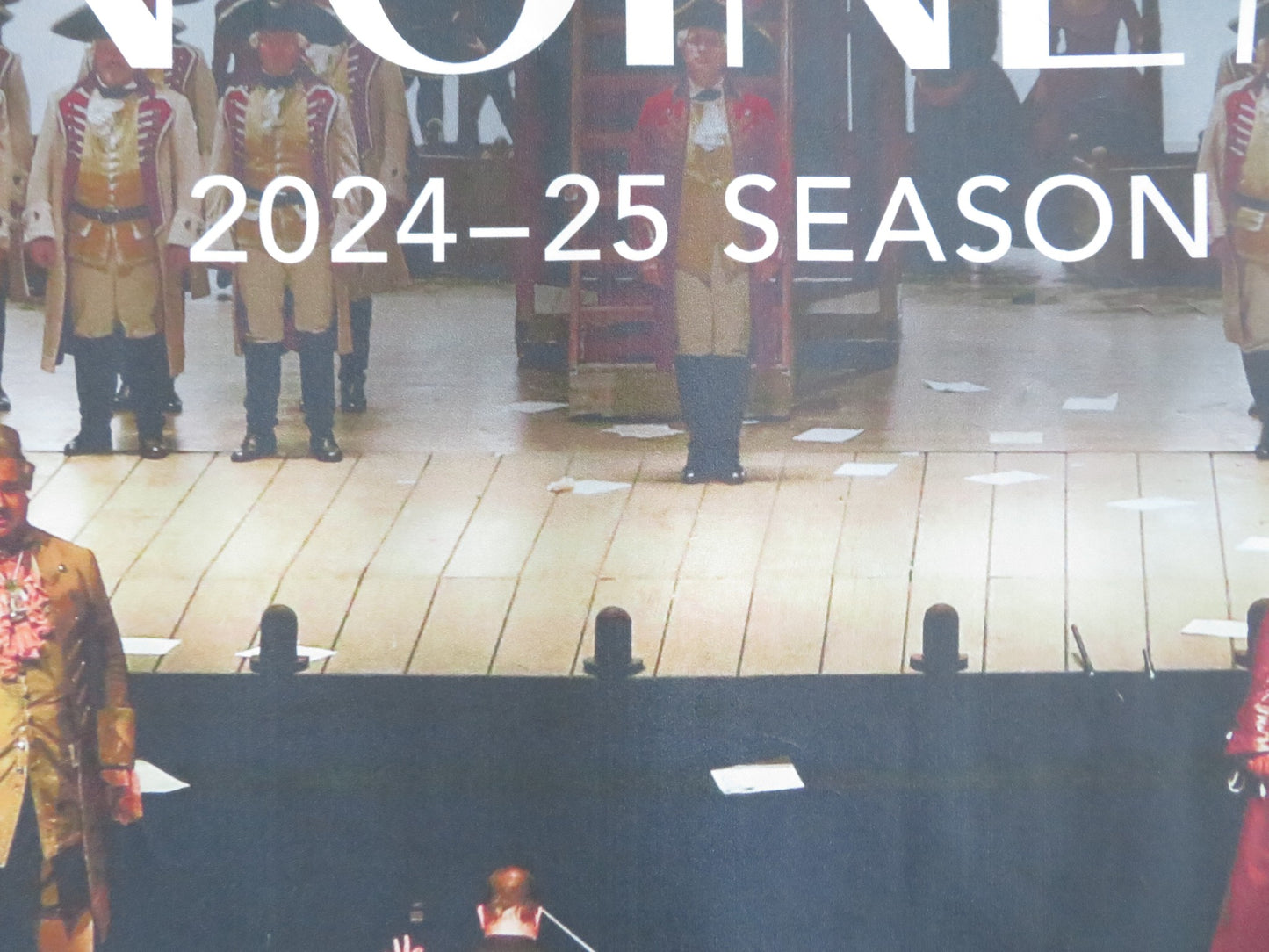 THE METROPOLITAN OPERA - LIVE ON SCREEN IN CINEMAS 24/25 UK QUAD ROLLED POSTER