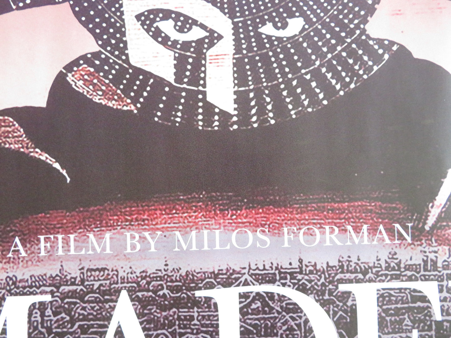 AMADEUS 4K RESTORATION UK QUAD ROLLED POSTER TOM HULCE F. MURRAY ABRAHAM