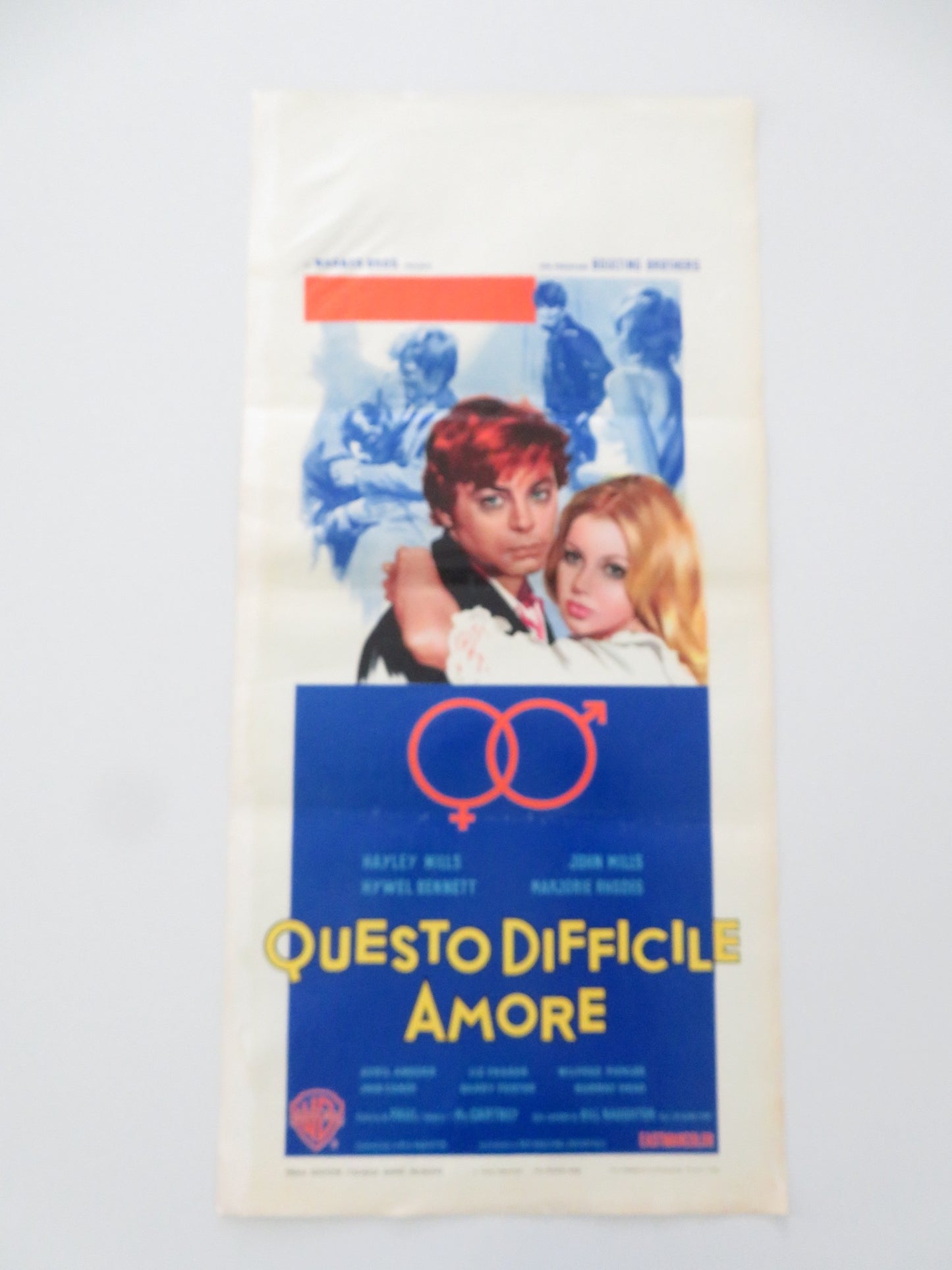 THE FAMILY WAY ITALIAN LOCANDINA POSTER JOHN MILLS HAYLEY MILLS H. BENNETT 1967 - Rendezvous Cinema