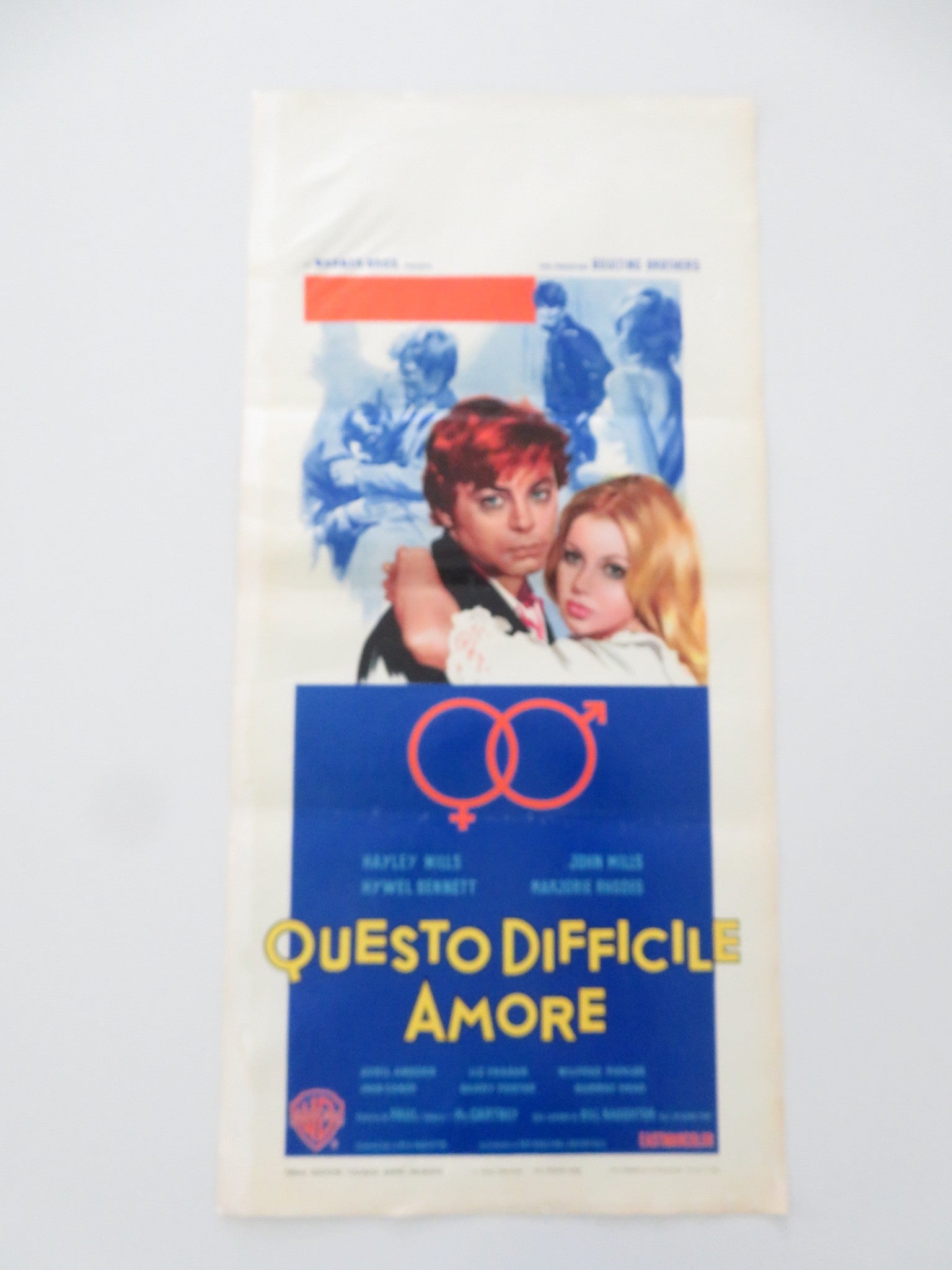 THE FAMILY WAY ITALIAN LOCANDINA POSTER JOHN MILLS HAYLEY MILLS H. BENNETT 1967 - Rendezvous Cinema