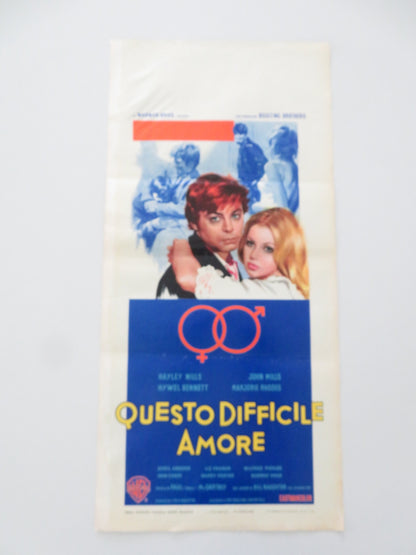 THE FAMILY WAY ITALIAN LOCANDINA POSTER JOHN MILLS HAYLEY MILLS H. BENNETT 1967 - Rendezvous Cinema