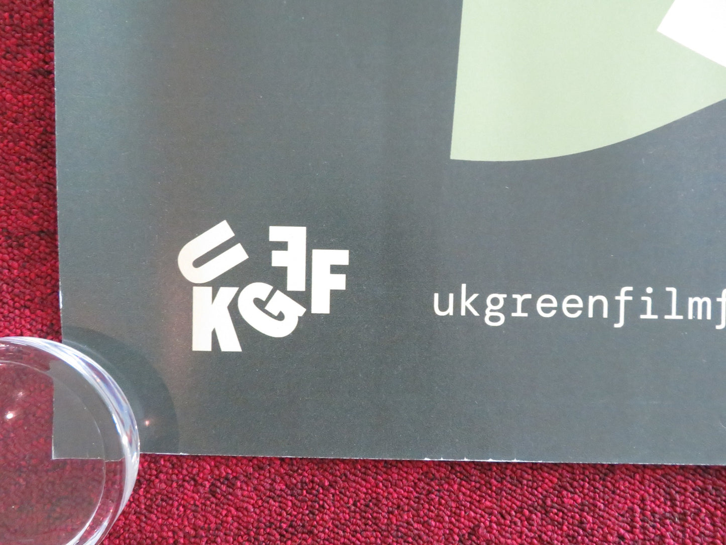 UK GREEN FILM FESTIVAL UK QUAD ROLLED POSTER 2025