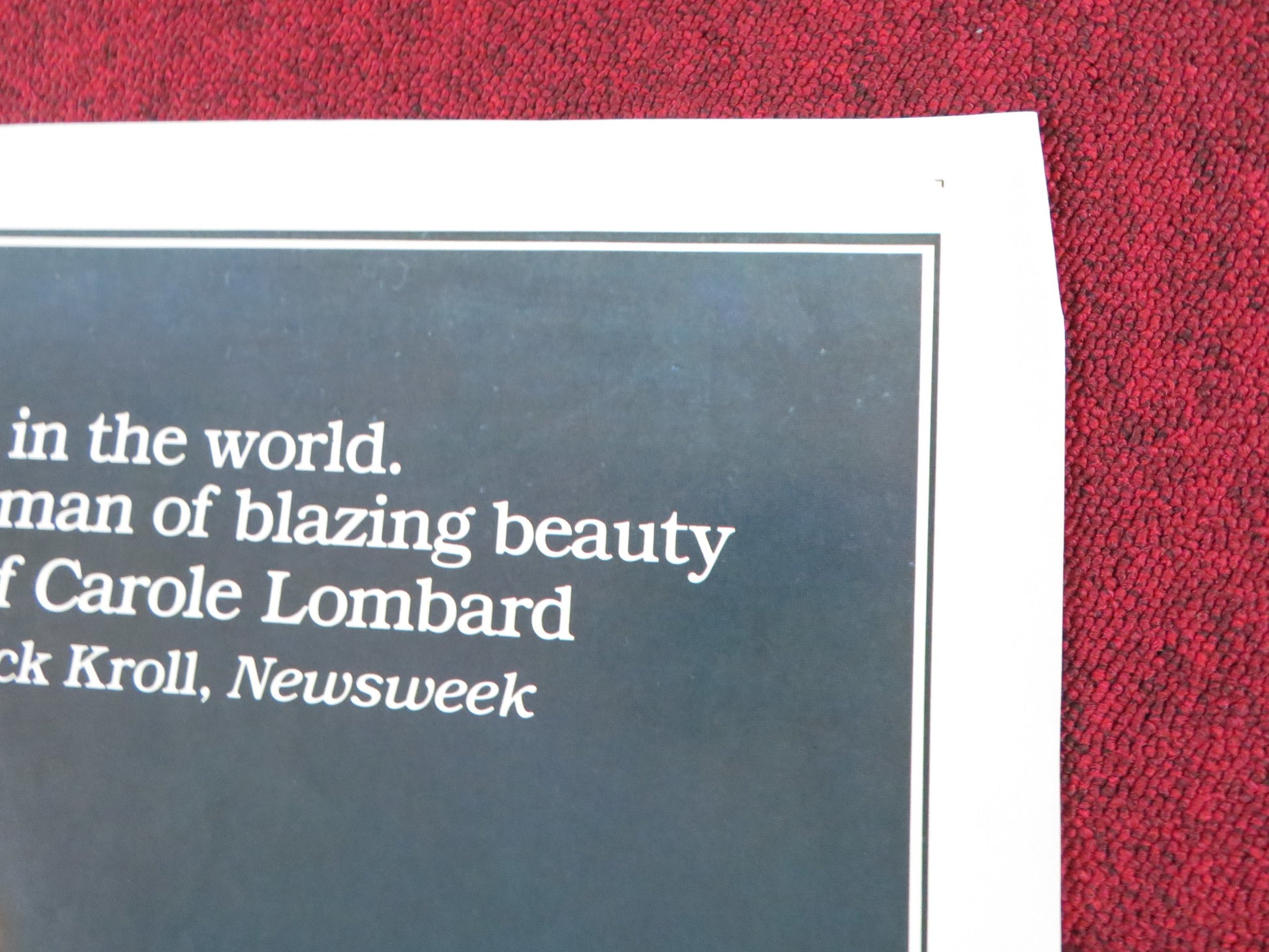 I LOVE YOU FOLDED US ONE SHEET POSTER SONIA BRAGA PAULO CESAR PEREIO 1982 - Rendezvous Cinema