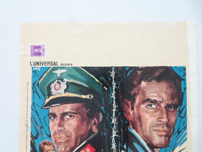 COUNTERPOINT ITALIAN LOCANDINA POSTER CHARLTON HESTON MAXIMILIAN SCHELL 1967 - Rendezvous Cinema