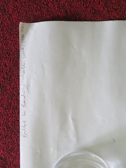 BALLET TO BROADWAY: WHEELDON WORKS UK QUAD ROLLED POSTER JONI MITCHELL 2025