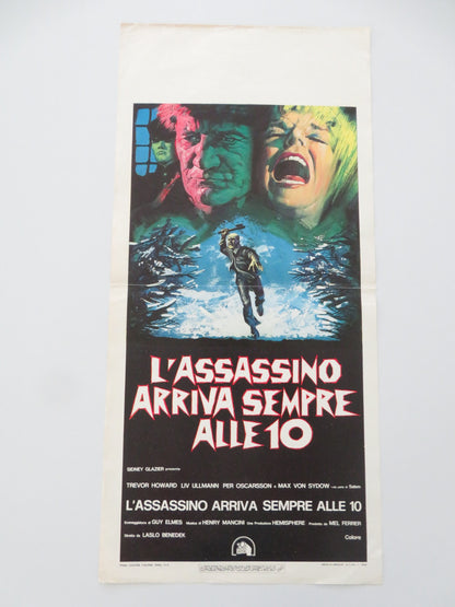 THE NIGHT VISITOR ITALIAN LOCANDINA POSTER MAX VON SYDOW TREVOR HOWARD 1973 - Rendezvous Cinema