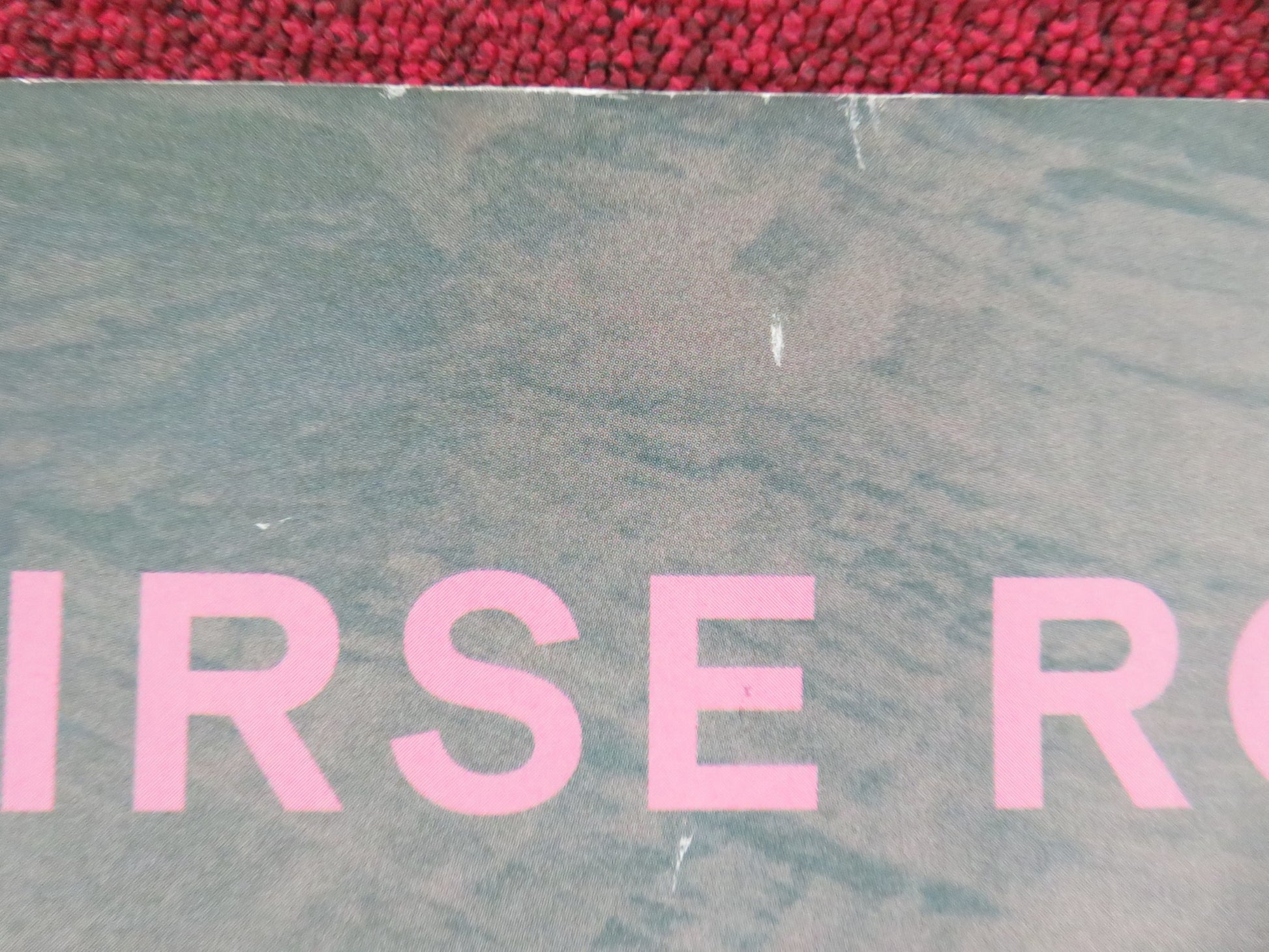 THE OUTRUN UK QUAD ROLLED POSTER SAOIRSE RONAN PAAPA ESSIEDU 2024 - Rendezvous Cinema