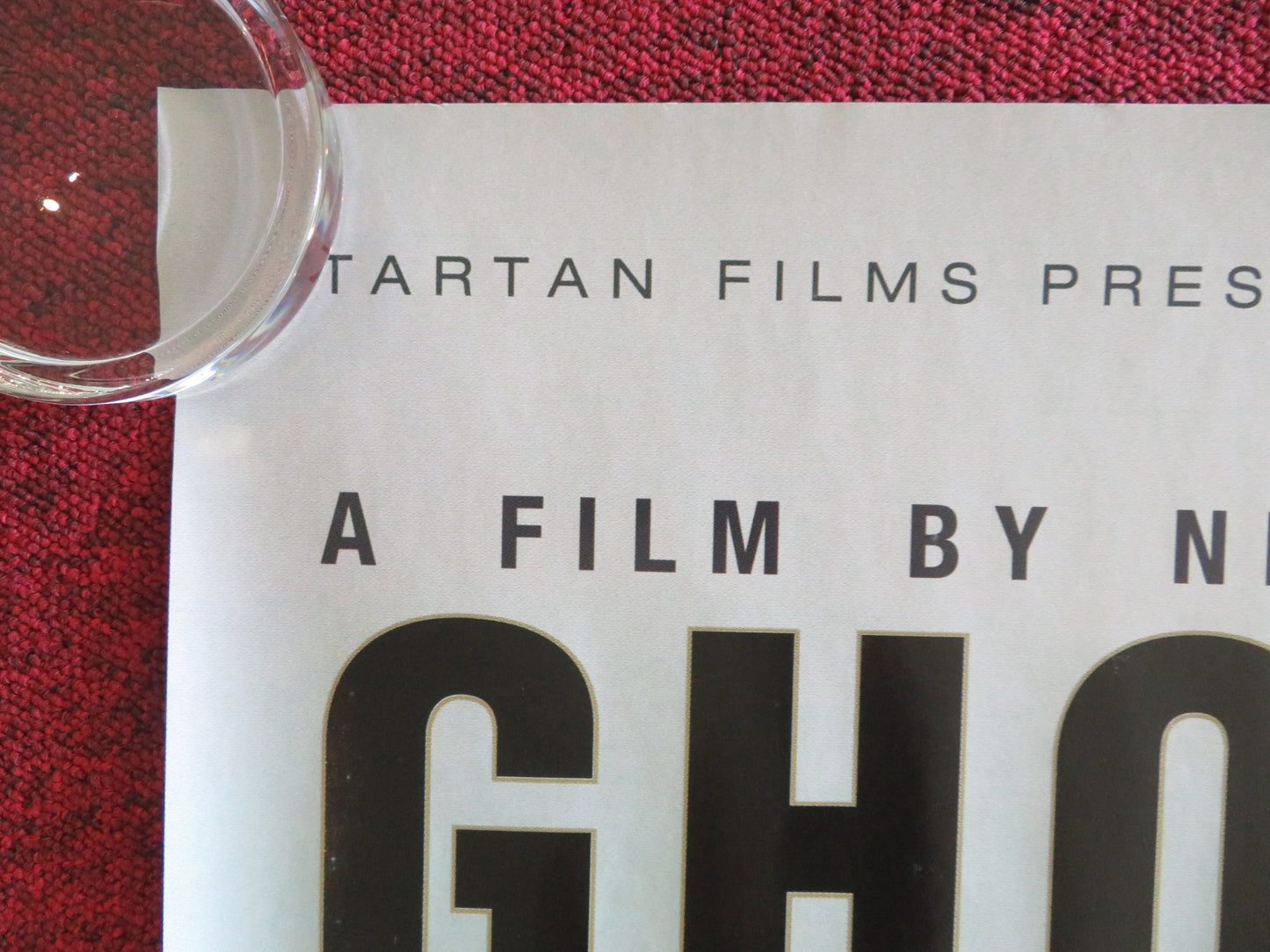 GHOSTS UK QUAD ROLLED POSTER ZHAN YU ZHE WEI 2006