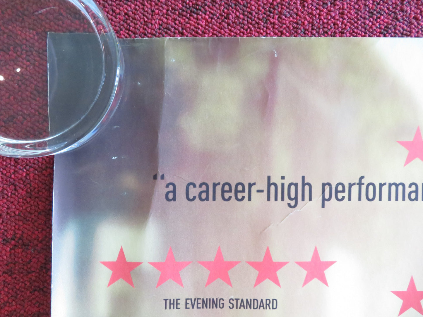 TWO DAYS, ONE NIGHT UK QUAD ROLLED POSTER COTILLARD FABRIZIO RONGIONE 2014