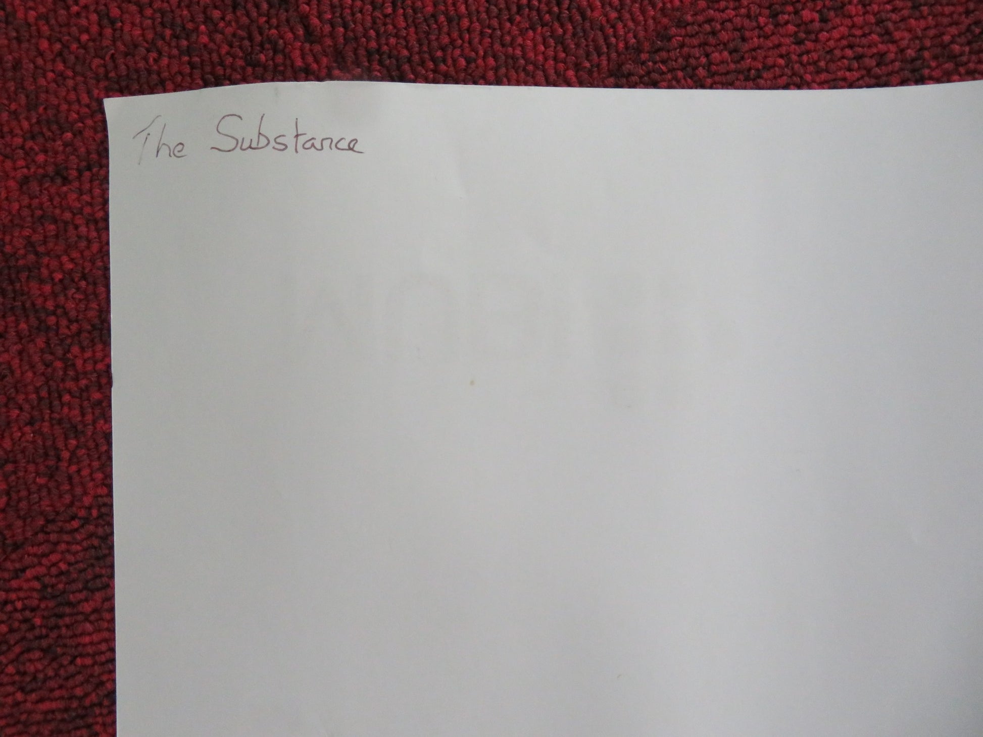 THE SUBSTANCE UK QUAD ROLLED POSTER DEMI MOORE MARGARET QUALLEY 2024 - Rendezvous Cinema