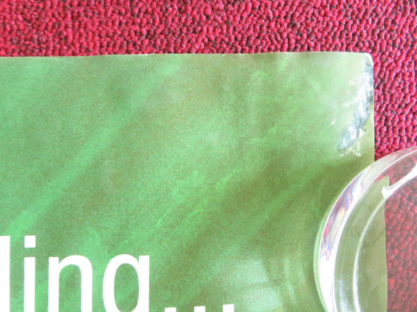 THE GIRL ON THE TRAIN UK QUAD ROLLED POSTER EMILIE DEQUENNE MICHEL BLANC 2009