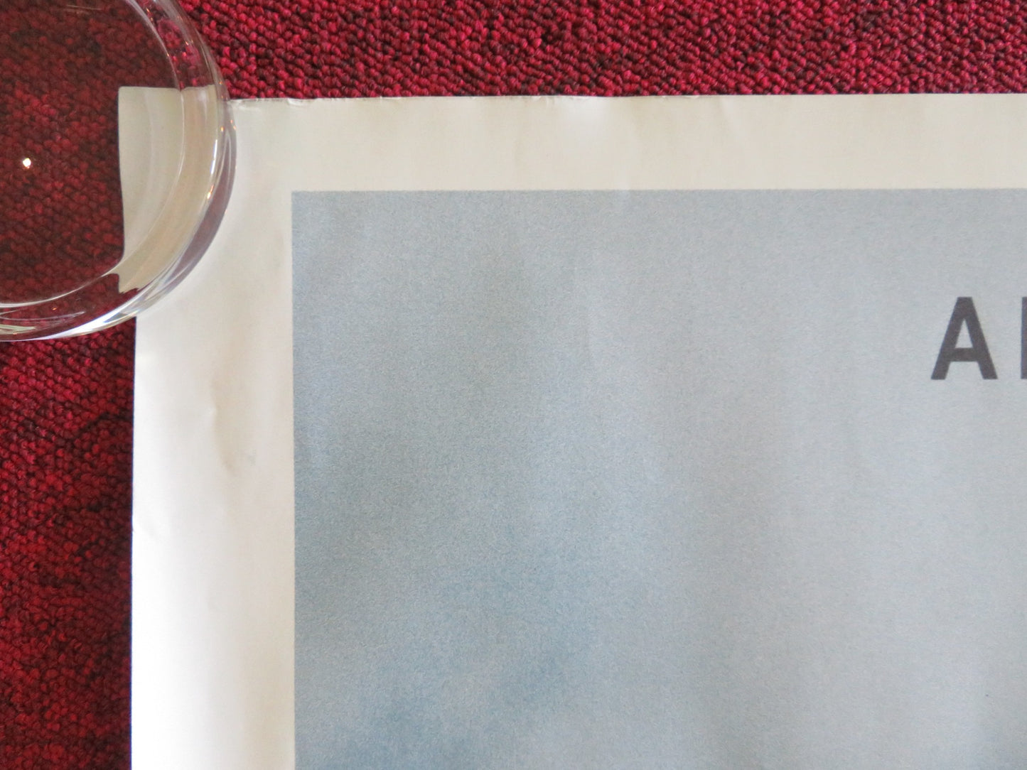 THE MOUNTAIN WITHIN ME UK QUAD ROLLED POSTER ED JACKSON 2024