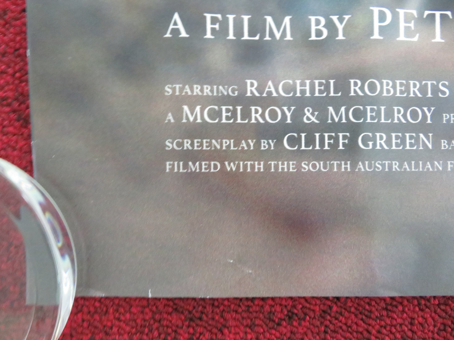 PICNIC AT HANGING ROCK - BFI UK QUAD ROLLED POSTER RACHEL ROBERTS V. GRAY 2025 - Rendezvous Cinema