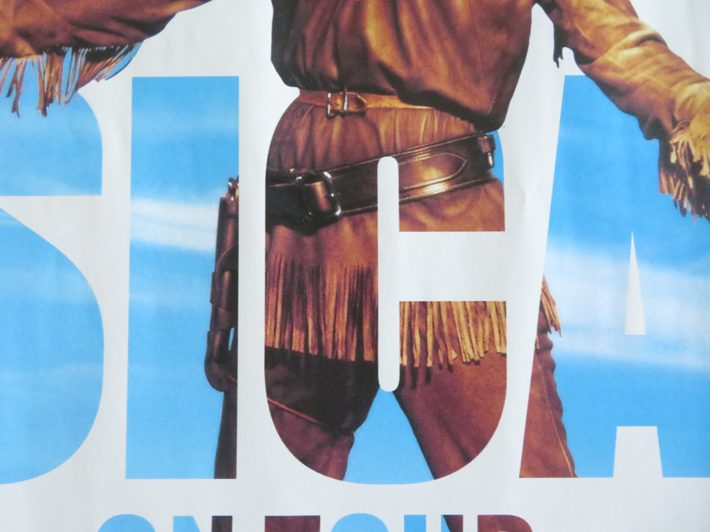 MUSICALS ON TOUR UK QUAD ROLLED POSTER CALAMITY JANE CABARET 2019