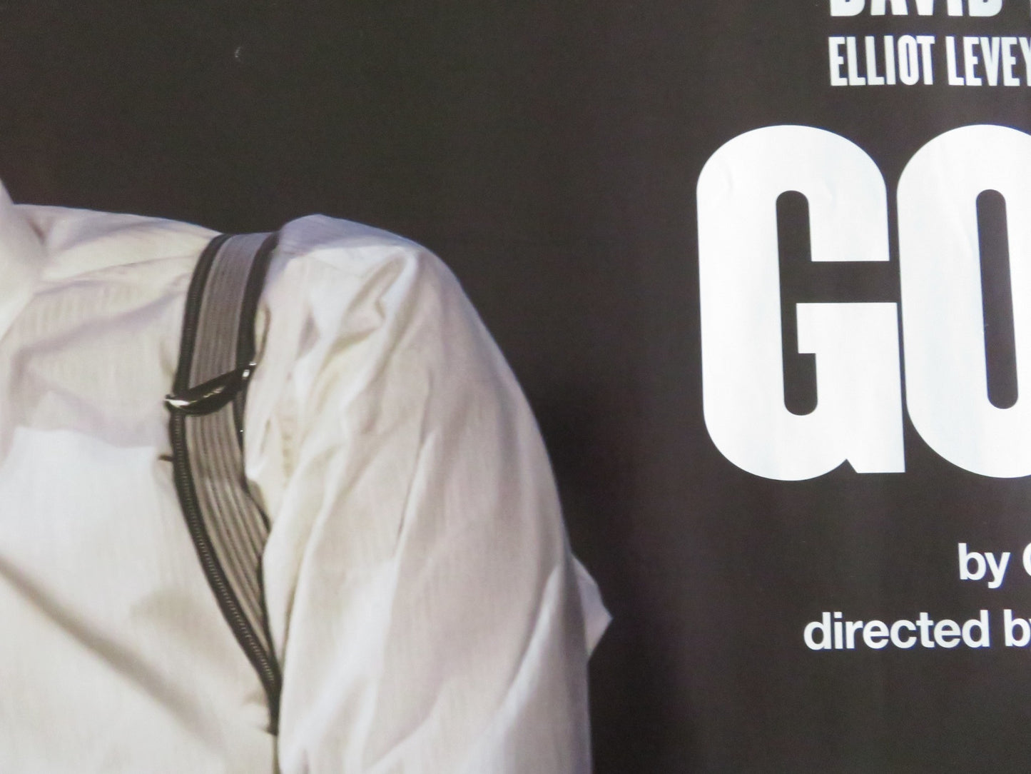 NATIONAL THEATRE LIVE: GOOD UK QUAD ROLLED POSTER DAVID TENNANT LEVEY 2023