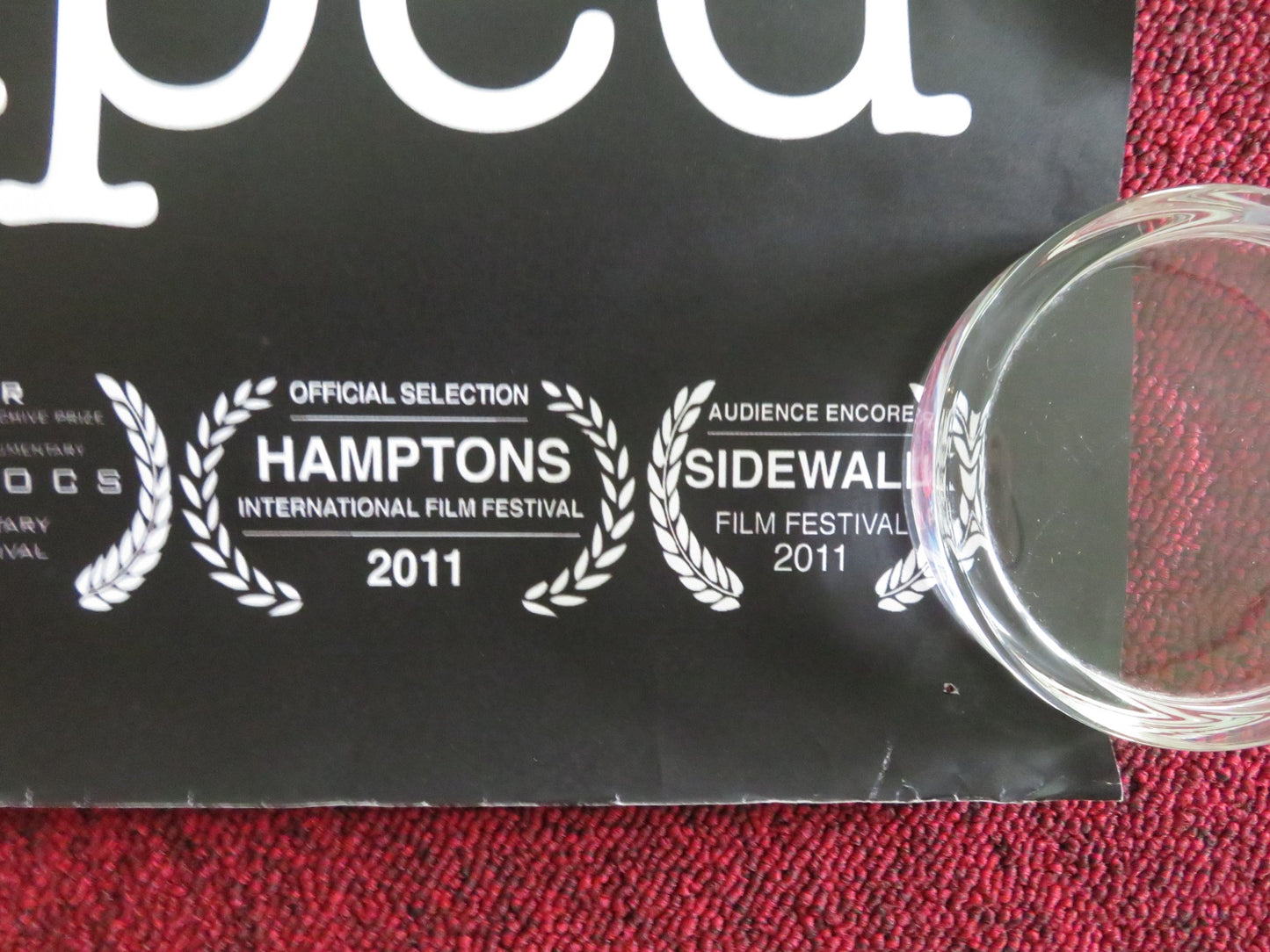 YOU'VE BEEN TRUMPED UK QUAD ROLLED POSTER ANTHONY BAXTER DONALD TRUMP 2011