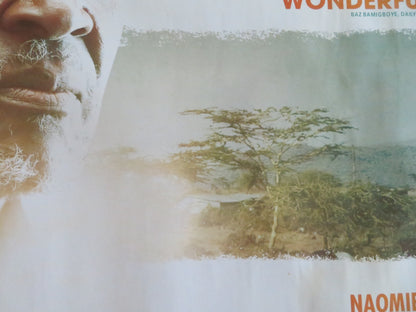 THE FIRST GRADER UK QUAD ROLLED POSTER NAOMIE HARRIS OLIVER LITONDO 2010