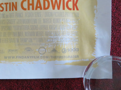 THE FIRST GRADER UK QUAD ROLLED POSTER NAOMIE HARRIS OLIVER LITONDO 2010