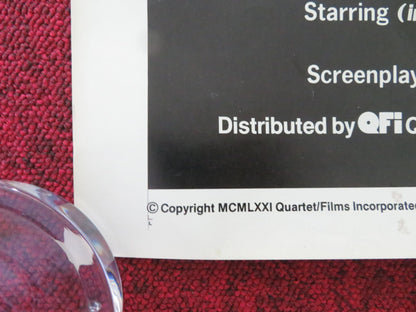 THE CAT AND THE CANARY US TRI FOLDED ONE SHEET ROLLED POSTER HONOR BLACKMAN 1978 - Rendezvous Cinema