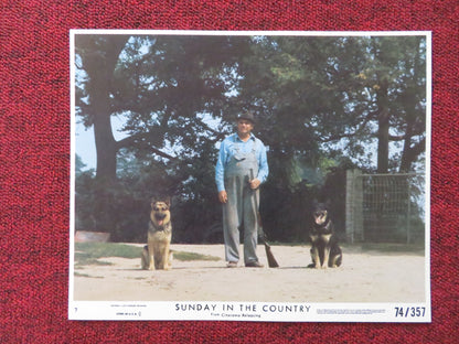 SUNDAY IN THE COUNTRY - 7 LOBBY CARD ERNEST BORGNINE MICHAEL J. POLLARD 1974 - Rendezvous Cinema